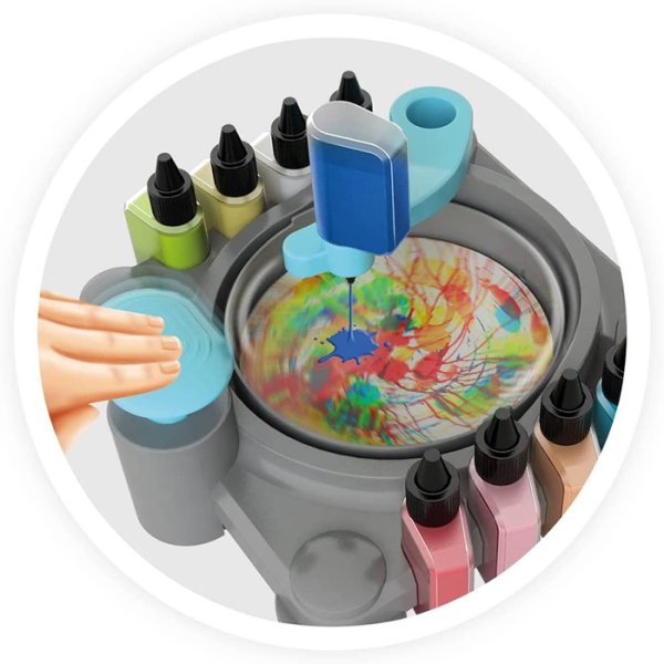 Buki Točiace výtvarné umenie Spin Art