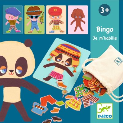 Djeco Bingo hra Obliekanie