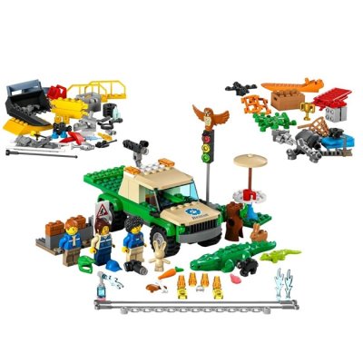 Lego City 60353 Záchranná misia v divočine, 246 ks