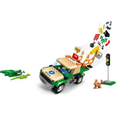 Lego City 60353 Záchranná misia v divočine, 246 ks