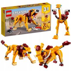 Lego Creator 31112 Divoký lev 3v1, 224 ks