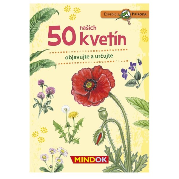 Mindok Expedícia príroda: 50 našich kvetín