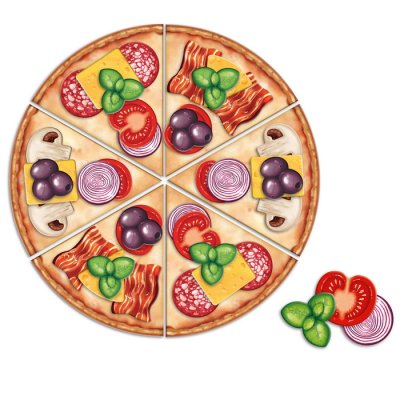 Granna Pizza - skladačka pre deti