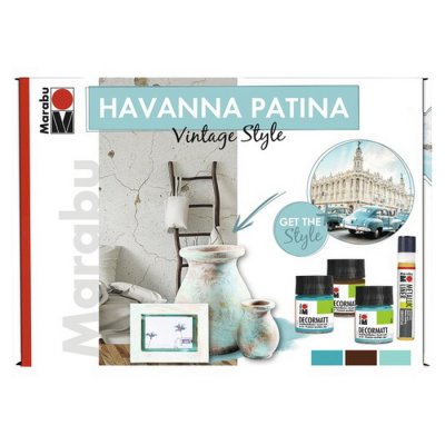 Marabu Decor matt, HAVANNA PATINA, sada 3x50 ml