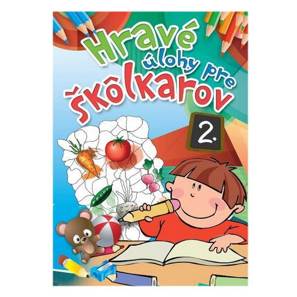 Pracovný zošit Hravé úlohy pre škôlkárov 2, 32 strán