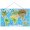 Woody Magnetická mapa Svet v obrázkoch 3 v 1, 77 x 47 cm