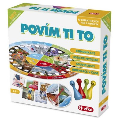 Efko Hry pre predškolákov - Poviem ti to, 10 hier