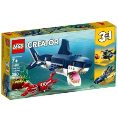 Lego Creator 31088 Hlbokomorské stvorenia 3v1, 230 ks