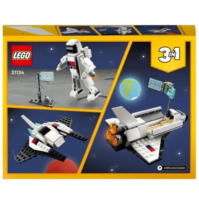 Lego Creator 31134 Raketoplán 3v1, 144 ks