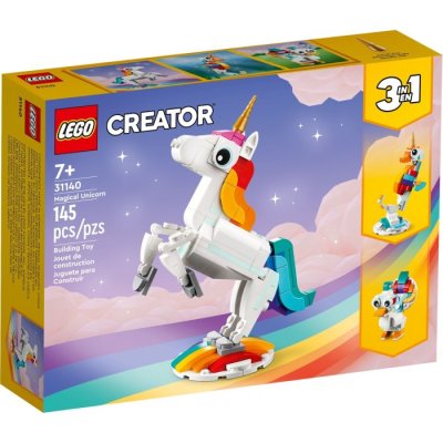 Lego Creator 31140 Kúzelný jednorožec 3v1, 145 ks