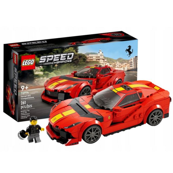 Lego Speed Champions 76914 Ferrari 812 Competizione, 261 ks