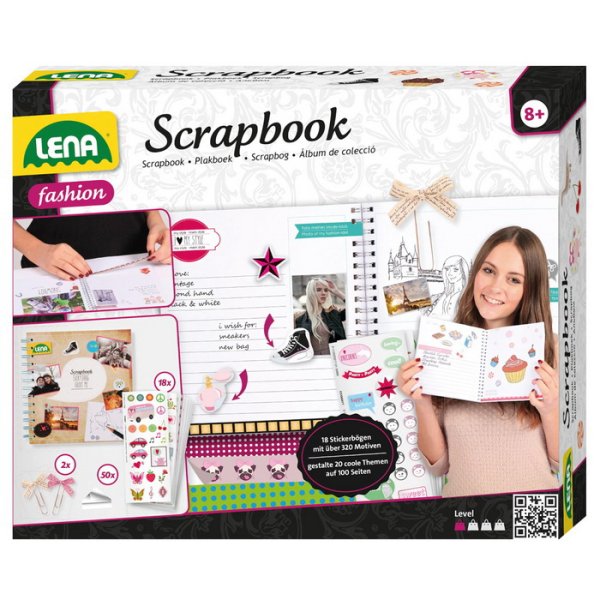 Lena Scrapbooking Zošit pre dievčatá