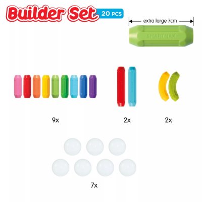 SmartMax Builder Set, 20 ks