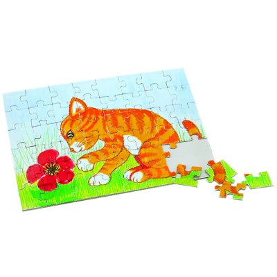 Folia Puzzle pre vlastnú výrobu, 48 dielikov
