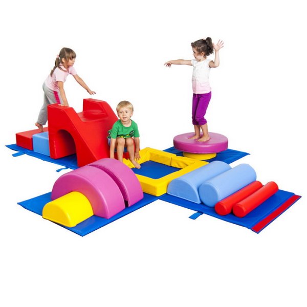 Gymnastická kocka GymBox pre batoľatá, 80 cm
