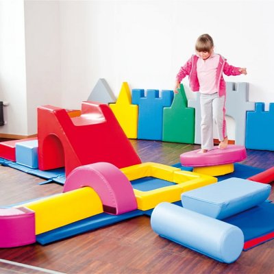 Gymnastická kocka GymBox pre batoľatá, 80 cm