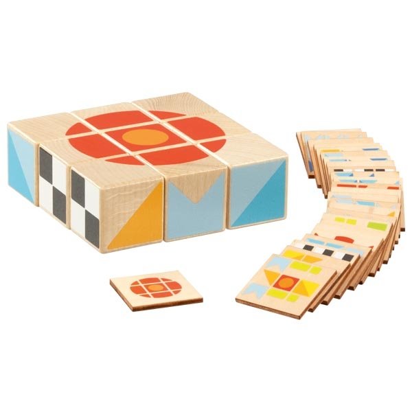 Školská logická skladačka kocka 3x3