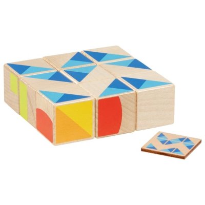 Školská logická skladačka kocka 3x3