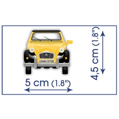 Cobi 24512 Citroën 2CV Charleston, 85 ks