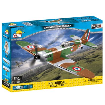 Cobi 5720 Dewoitine D.520, 283 ks + figúrka