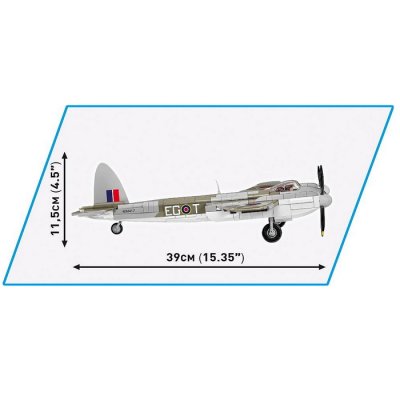 Cobi 5735 De Havilland DH.98 Mosquito, 710 ks + figúrka