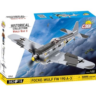 Cobi 5741 Focke-Wulf FW 190 A-3, 382 ks + figúrka