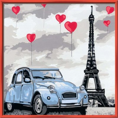 CreArt Maľovanie podľa čísel Kúzelný Paríž