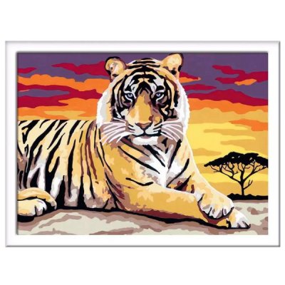 CreArt Maľovanie podľa čísel Majestátny tiger
