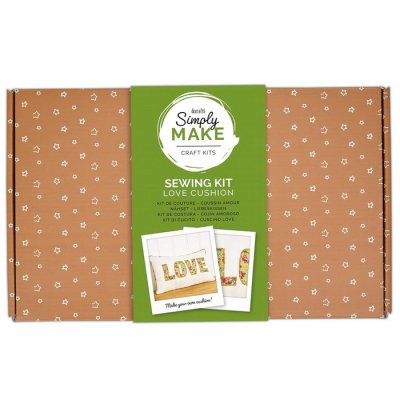 Docrafts Kreatívne šitie - Vankúš LOVE