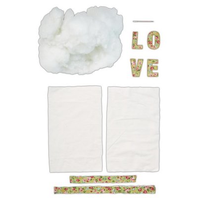 Docrafts Kreatívne šitie - Vankúš LOVE