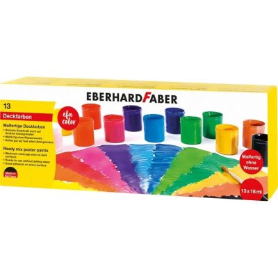 Eberhard Faber Temperové farby 13 x 18 ml