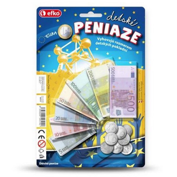 Efko Detské peniaze Euro