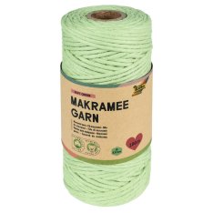 Folia Makramé priadza Zelená, 100 m