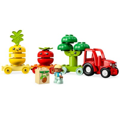 Duplo 10982 Traktor so zeleninou a ovocím, 19 ks