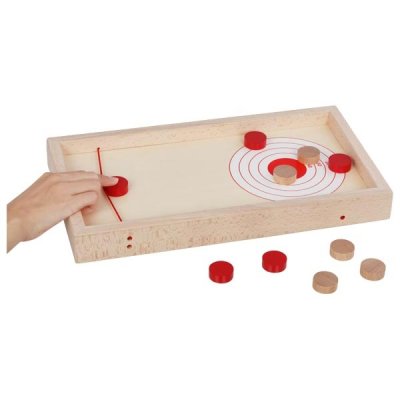 Goki Super puk - stolná hra 2v1
