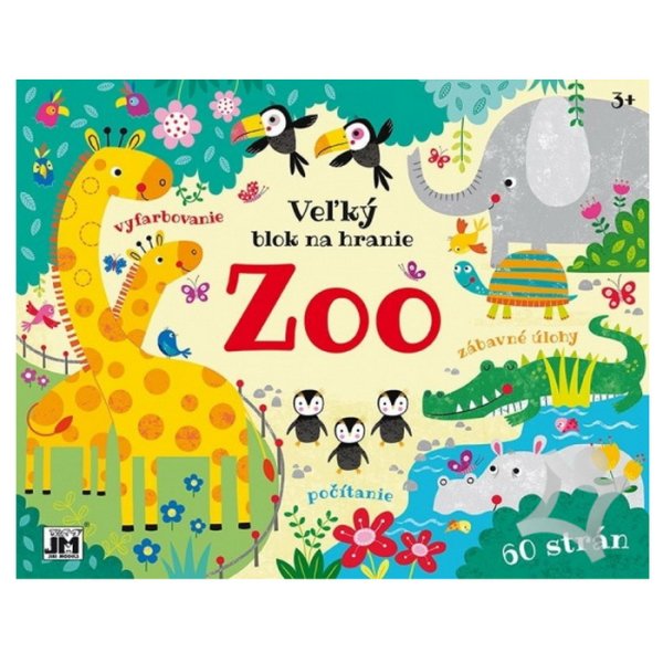 Veľký blok na hranie ZOO, 60 strán