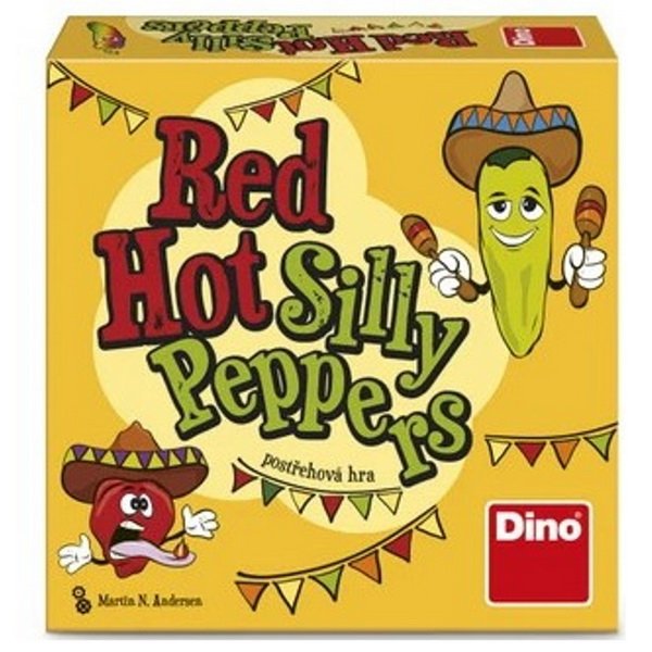 Dino Red Hot Silly Peppers - postrehová hra