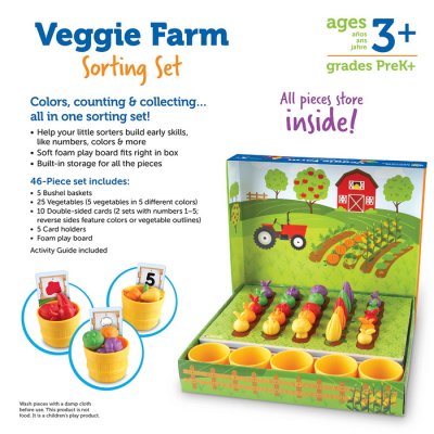 Learning Resources Zeleninová farma - hra na triedenie
