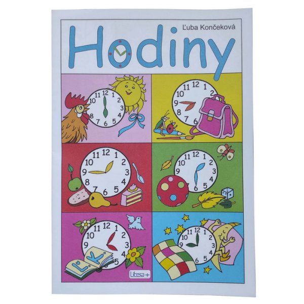 Maľovanka Hodiny, A4