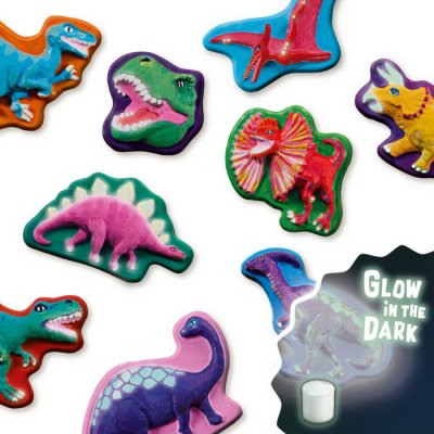 Ses Creative Odlievanie a maľovanie Svietiace dinosaury