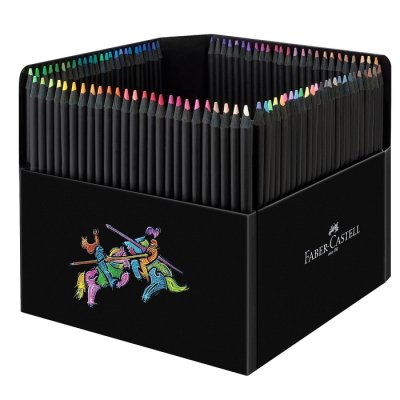 Faber Castell Pastelky Black Edition, 100 ks