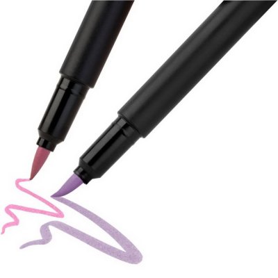Faber Castell Popisovače Black Edition pastelové, 6 ks