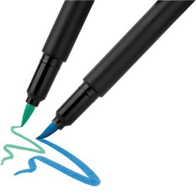 Faber Castell Popisovače Black Edition základné, 10 ks
