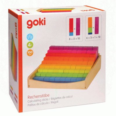Goki Matematické tyčinky, 100 ks