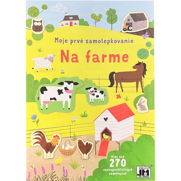 Moje prvé samolepkovanie Na farme, 270+