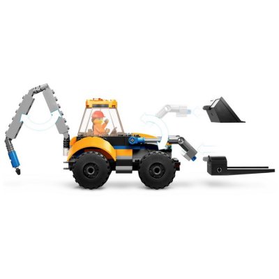 Lego City 60385 Bager s rýpadlom, 148 ks