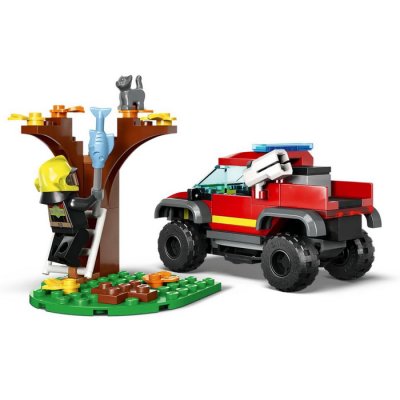 Lego City 60393 Hasičské terénne auto 4x4, 97 ks