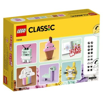 Lego Classic 11028 Pastelová kreatívna zábava, 333 ks
