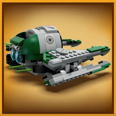 Lego Star Wars 75360 Yoda Jedi stíhačka, 253 ks