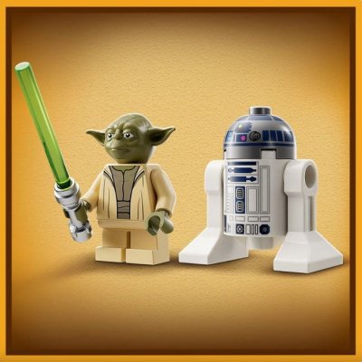Lego Star Wars 75360 Yoda Jedi stíhačka, 253 ks
